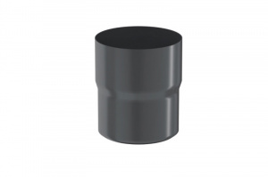 Водосточная система Aquasystem PU Соединитель трубы RAL7024