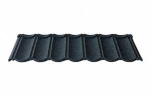 Композитная черепица TimsTile Бонд 1340*420 мм Черно-белый (14)