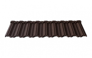 Композитная черепица TimsTile Классик 1340*420 мм Черно-коричневый (3)