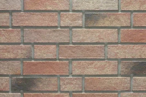 Клинкерная плитка Stroeher Zeitlos 357 backstein рельефная, 400*71*14 мм