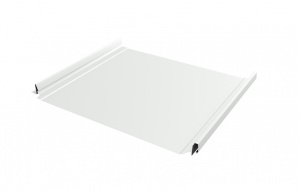 Кликфальц Pro Grand Line 0,45 Drap с пленкой на замках RAL 9003 сигнальный белый